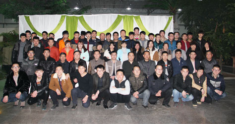 友和模具合影
